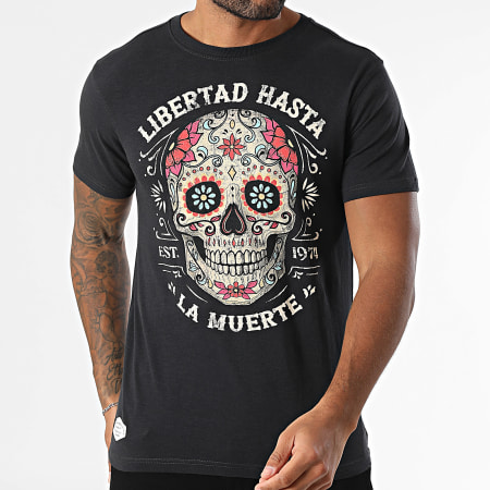 Deeluxe - Camiseta Craneo 05T1507M Negro