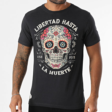 Deeluxe - Camiseta Craneo 05T1507M Negro