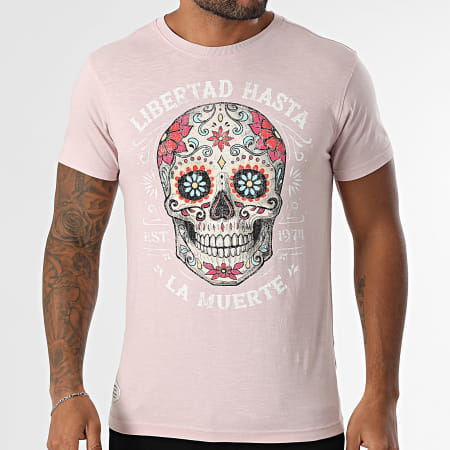Deeluxe - Tee Shirt Craneo 05T1507M Rosa