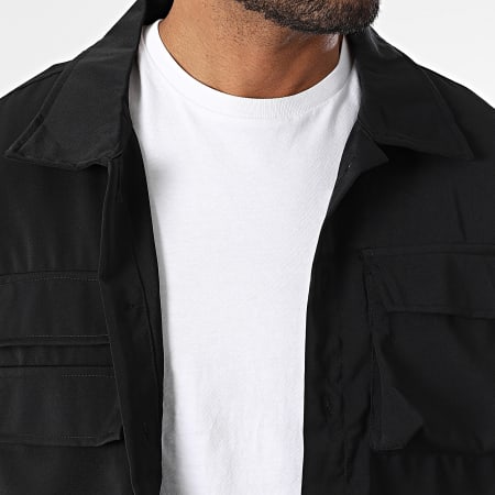 MTX - Zwart 0AB Cargo Broek en Overhemd Set