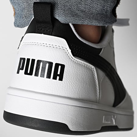 Puma - Baskets Rebound V6 Low 392328 Puma White Puma Black Black