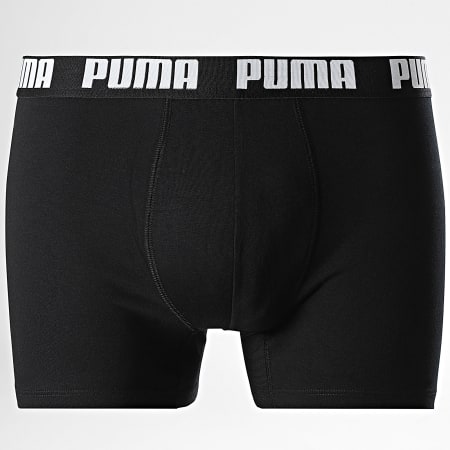 Puma - Lot De 6 Boxers 701227792 Blanc Gris Chiné Noir