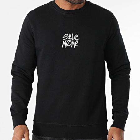 Sale Môme Paris - Sudadera Cuello Redondo Geomedrips Conejo Negro