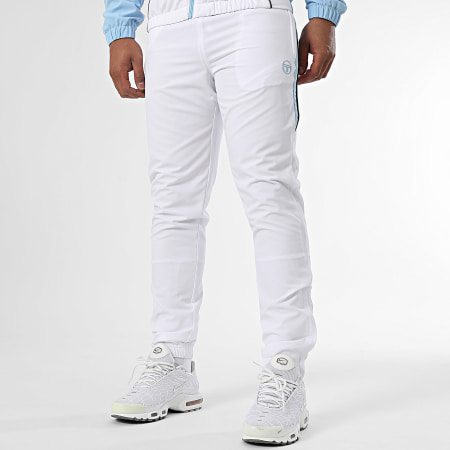 Sergio Tacchini - Ensemble De Survetement Deriva 41020 Bleu Clair Blanc