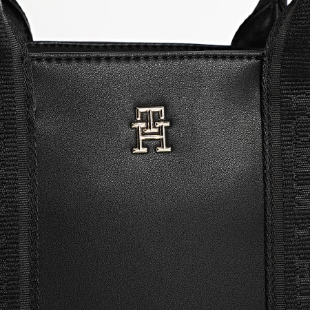 Tommy Hilfiger - Sac A Main Femme Logotape Mini Tote 7201 Noir