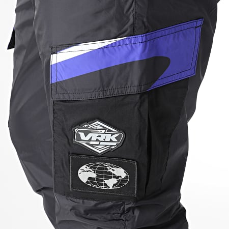 Vrunk - Pantalon Jogging Cargo Storm Noir Gris Blanc Bleu Roi