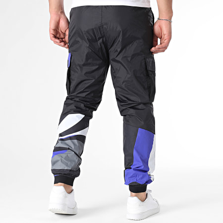 Vrunk - Pantalon Jogging Cargo Storm Noir Gris Blanc Bleu Roi