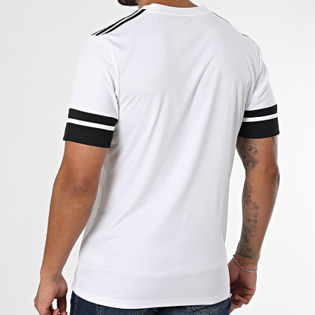 Adidas Sportswear - Ensemble Tee Shirt Et Short Jogging Squa 25 JG5835 JH3412 Blanc Noir