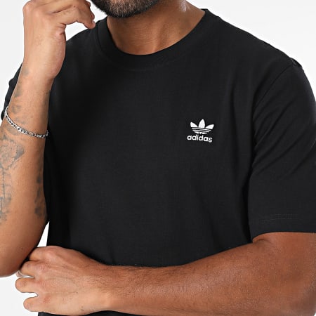Adidas Originals - Ensemble Tee Shirt Et Short Jogging Trefoil Essential JI8545 IY8520 Noir