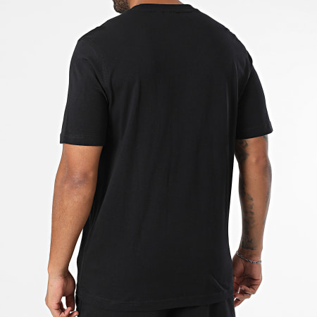 Adidas Originals - Ensemble Tee Shirt Et Short Jogging Trefoil Essential JI8545 IY8520 Noir