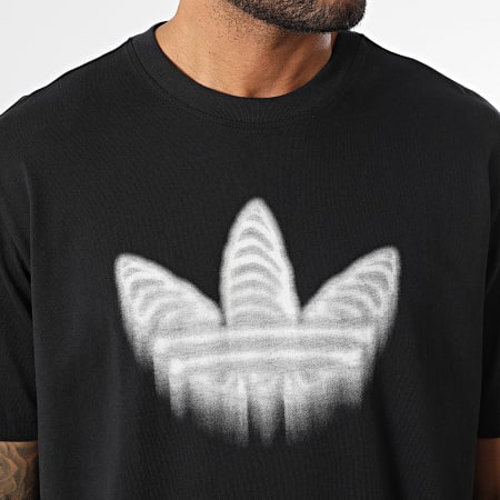 Adidas Originals - Tee Shirt Oversize Skeleton JI5871 Noir Blanc Gris