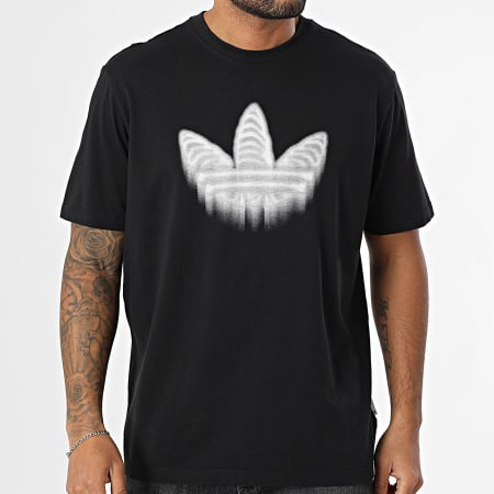 Adidas Originals - Tee Shirt Oversize Skeleton JI5871 Noir Blanc Gris