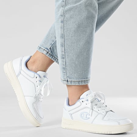 Champion - Baskets Femme Rebound 2.0 Low White Powder Blue