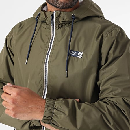 Deeluxe - Veste Zippée Capuche Vinny P6700M Vert Kaki