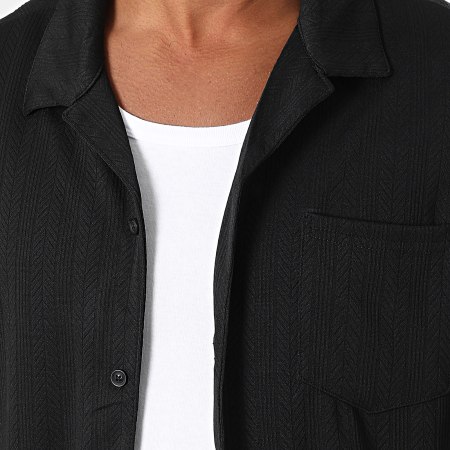 MTX - Ensemble Chemise Manches Courtes et Short Jogging Noir