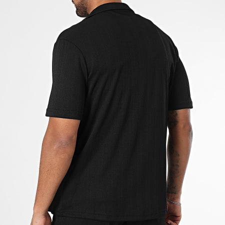 MTX - Ensemble Chemise Manches Courtes et Short Jogging Noir