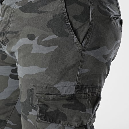 MTX - Pantalon Cargo 973 Gris Anthracite Camouflage