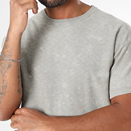 MTX - Tee Shirt En Mailles 552 Gris