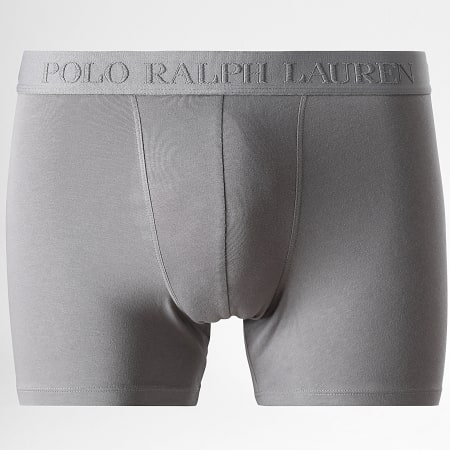 Polo Ralph Lauren - Lot De 3 Boxers Noir Gris Blanc