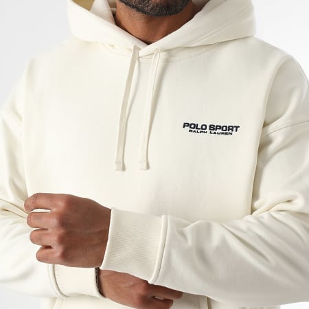 Polo Sport Ralph Lauren - Sweat Capuche Logo Beige