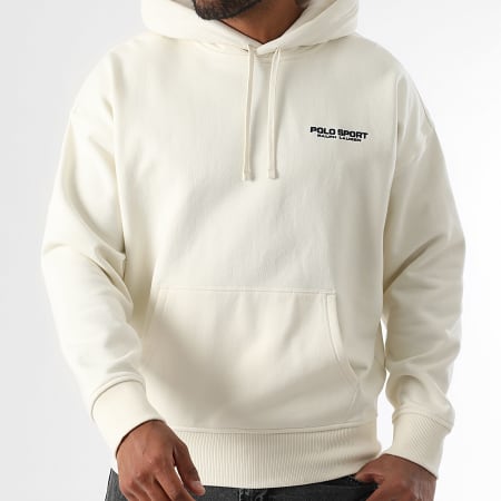 Polo Sport Ralph Lauren - Sweat Capuche Logo Beige
