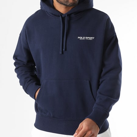 Polo Sport Ralph Lauren - Sweat Capuche Logo Sport Bleu Marine