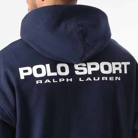 Polo Sport Ralph Lauren - Sweat Capuche Logo Sport Bleu Marine