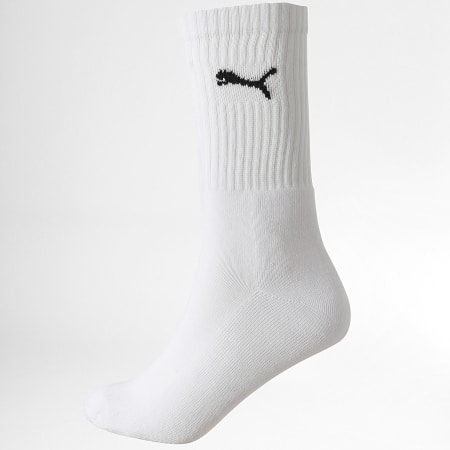 Puma - Lot De 12 Paires De Chaussettes 701219574 Blanc Noir