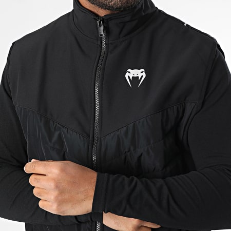 Venum - Chaqueta Zippée Sin Mangas Paddock Sleeveless Softshell 05514 Negra