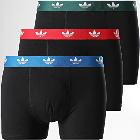 Adidas Originals - Lot De 3 Boxers JK3871 Noir