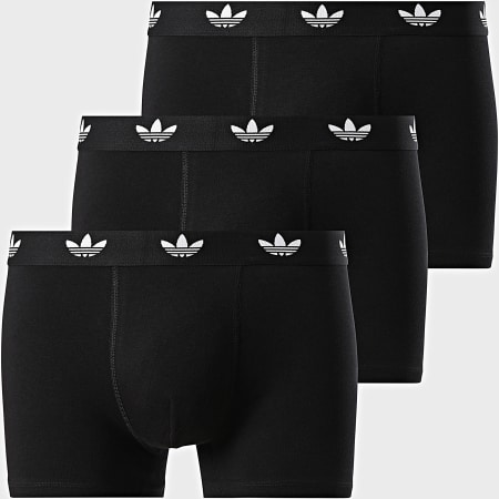 Adidas Originals - Lot De 3 Boxers JK3867 Noir