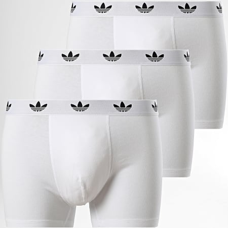 Adidas Originals - Lot De 3 Boxers JK3869 Blanc