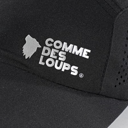 Comme Des Loups - Casquette Sol Noir Argenté