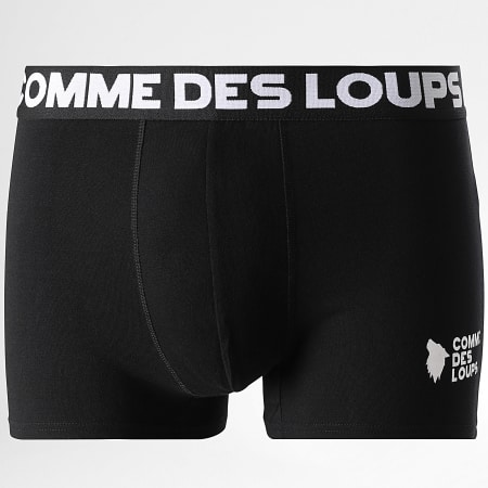 Comme Des Loups - Lot De 3 Boxers Classic Blanc Gris Noir