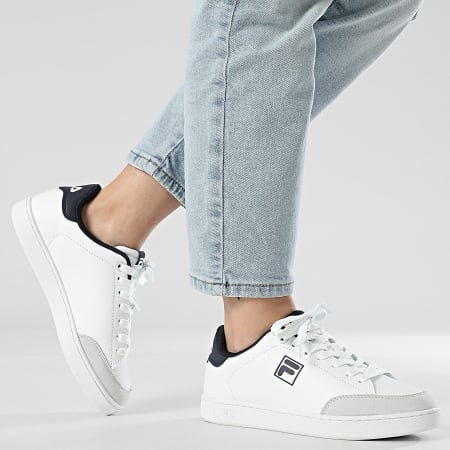 Fila - Zapatillas Mujer Courtbay FFW0477 Blanco Fila Marino