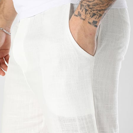 Frilivin - Pantalon Estival 159 Blanc
