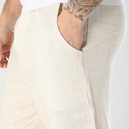 Frilivin - Pantalon Estival 159 Beige Chiné
