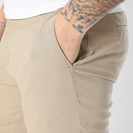 Only And Sons - Pantalon Chino Slim Nicky Pete Beige