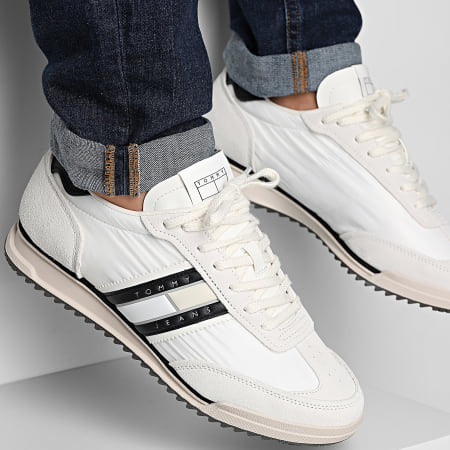 Tommy Jeans - Baskets Retro Runner Cleated 1527 Black