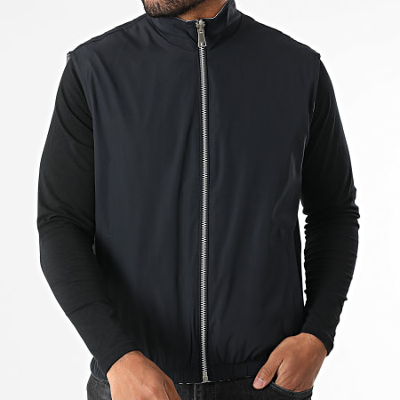 Frilivin - Veste Sans Manches Réversible 304 Noir Gris