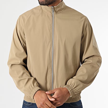 Frilivin - Veste Zippée Réversible 705 Camel Ecru