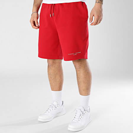 Tommy Hilfiger - Short Jogging Small Tommy Logo 8698 Rouge