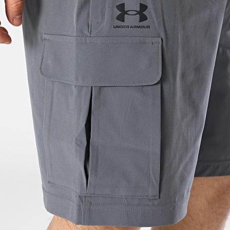 Under Armour - Short Cargo Vibe Woven 1386560 Gris Anthracite
