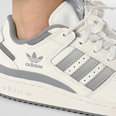 Adidas Originals - Baskets Femme Forum Low CL JI0405 Cloud White Grey Three Grey Two