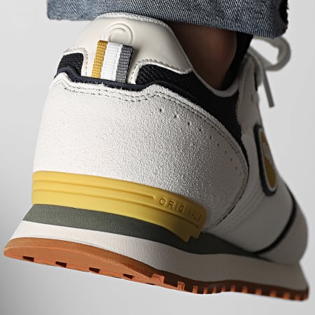 Colmar - Zapatillas Travis Block 068 Off White Navy Citrus Green