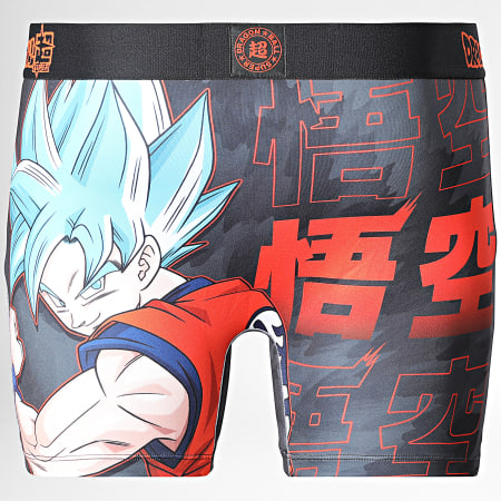 Freegun - Boxer Dragon Ball Super Noir Bleu Clair Orange
