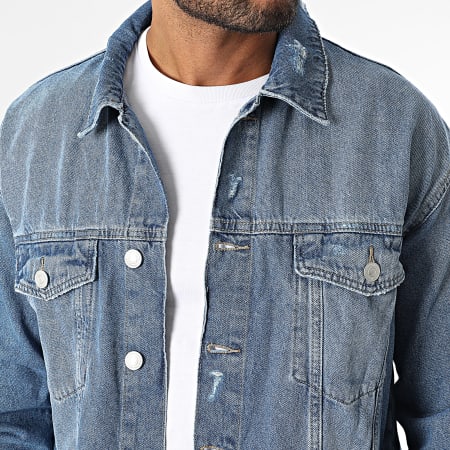 Only And Sons - Veste Jean Just Box Bleu Denim