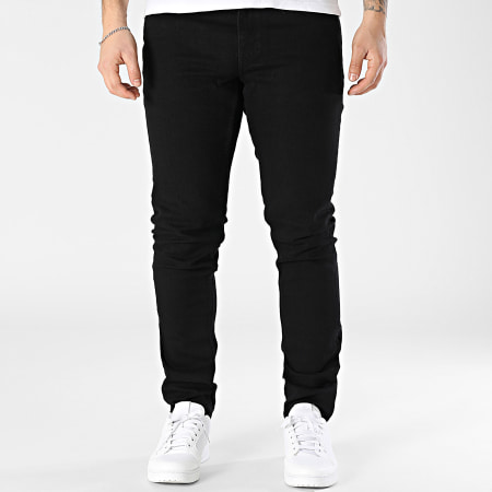 Only And Sons - Jean Slim Loom Noir