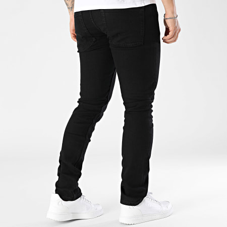 Only And Sons - Jean Slim Loom Noir