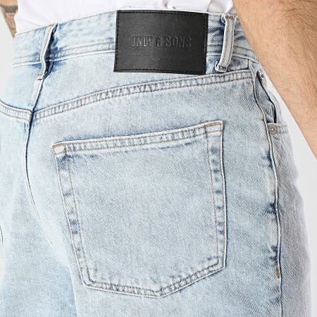 Only And Sons - Jean Loose Fit Fade Bleu Wash
